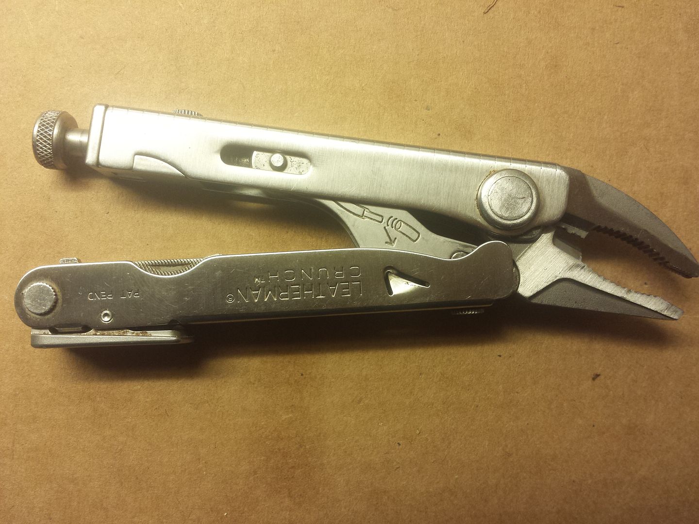 Leatherman Crunch Multi Tool Vise Grip Locking Pliers Knife Screwdriver